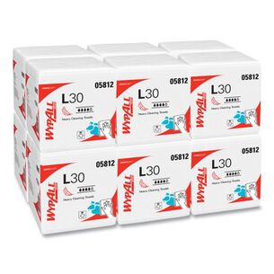 FACILITY MAINTENANCE SUPPLIES | WypAll 5812 L30 Quarter Fold 12.5 in. x 12 in. Towels (90/Polypack, 12 Polypacks/Carton)