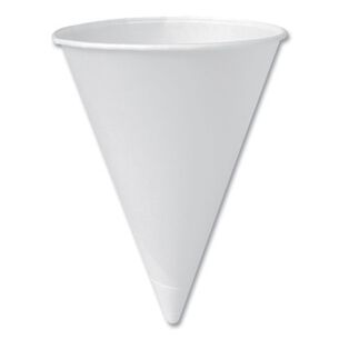 BREAKROOM SUPPLIES | SOLO 6RB-2050 ProPlanet Seal 6 oz. Bare Eco-Forward Treated Paper Cone Cups - White (5000/Carton)