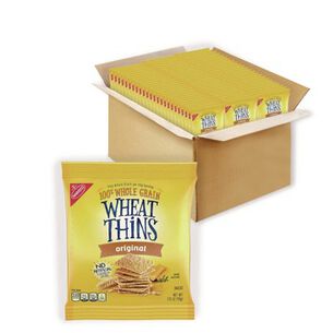 SNACKS | Nabisco 00 19320 00798 00 1.75 oz. Bag Original Wheat Thins Crackers (72/Carton)