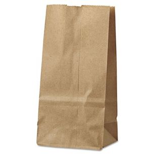 RETAIL BAGS | General 100302500PK/BL 30-lb. Capacity #2 Grocery Paper Bags - Kraft (500 Bags/Bundle)