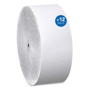 PAPER AND DISPENSERS | Scott 7005 Essential 3.75 in. x 2300 ft. Septic Safe Coreless JRT - White (12 Rolls/Carton)