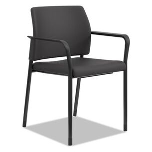 OFFICE CHAIRS | HON HSGS6.F.B.CU10.CBK 23.25 in. x 22.25 in. x 32 in. Accommodate Series Guest Chair with Fixed Arms - Black/Charblack  (2/Carton)
