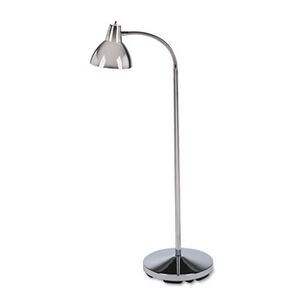 OFFICE LIGHTING | Medline MDR721010 10 in. x 10 in. x 74 in. 3-Prong Classic Incandescent Stainless Steel Exam Lamp