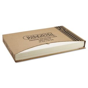 KITCHEN | Bagcraft P030001 Grease-Proof 16-3/8 in. x 24-3/8 in. Quilon Pan Liners - White (1000/Carton)