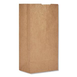 RETAIL BAGS | General 100304500PK/BL 30-lb. Capacity #4 Grocery Paper Bags - Kraft (500 Bags/Bundle)