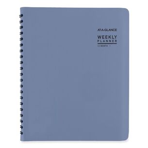 NOTEBOOKS AND PADS | AT-A-GLANCE 70940X20 11.38 in. x 9 in. 12-Month (Jan to Dec) 2025 Contemporary Weekly/Monthly Planner - Slate Blue Cover