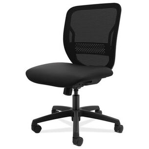 OFFICE CHAIRS | HON HONGVNMZ1ACCF10 Gateway 250 lbs. Capacity Mid-Back Armless Task Chair - Black