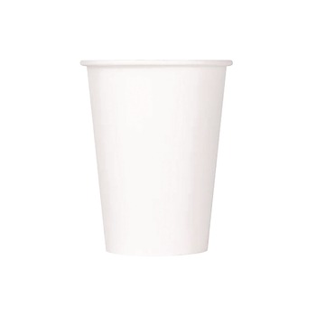 CUPS AND LIDS | Karat C-KCP12W 12 oz. Double Poly Paper Cold Cups - White (1000/Carton)
