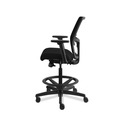 Office Chairs | HON HITSMS1AHIMCU10BLSBT Ignition 2.0 23 in. to 32 in. Seat Height Supports Up to 300 lb Ilira-Stretch Mesh Back Task Stool - Black image number 9