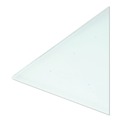 White Boards | U Brands 2799U00-01 47 x 35 Floating Glass Ghost Grid Dry Erase Board - White image number 3