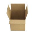 Mailing Boxes & Tubes | Universal 166352 12 in. x 12 in. x 7 in. Regular Slotted Container (RSC) Fixed-Depth Corrugated Shipping Boxes - Large Brown Kraft (25/Bundle) image number 2