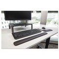 Mouse Pads & Wrist Support | 3M WR85B 19 in. x 2 in. x 0.75 in. Gel Keyboard Wrist Rest - Solid Black image number 6