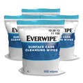 Cleaners & Chemicals | Tork 192813 1-Ply 8 in. x 6 in. Cleaning and Deodorizing Wipes - Citrus - White (4/Carton) image number 0