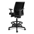 Office Chairs | HON HITSMS1AHIMCU10BLSBT Ignition 2.0 23 in. to 32 in. Seat Height Supports Up to 300 lb Ilira-Stretch Mesh Back Task Stool - Black image number 7