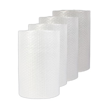 Universal 4087870 12 in. x 125 ft. 0.31 in. Thick Bubble Packaging Perforated Every 12 in. - Clear (4/Carton)