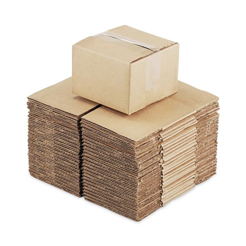 Mailing Boxes & Tubes | Universal 1156896 12 in. x 16 in. x 9 in. Regular Slotted Container (RSC) Fixed-Depth Corrugated Shipping Boxes - X-Large Brown Kraft (25/Bundle) image number 0