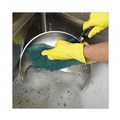 Sponges & Scrubbers | Boardwalk 86LGI 6 in. x 9 in. Heavy-Duty Scour Pad - Green (15/Carton) image number 8