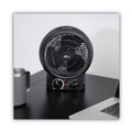 Heaters | Alera ALEHEFF10B 1500 Watts 8.25 in. x 4.37 in. x 9.5 in. Heater Fan - Black image number 3