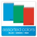 Notebooks & Pads | Ampad 45-093 Narrow Ruled Memo Pads With (60) 3 in. x 5 in. Sheets - White Sheet/Assorted Cover Colors (3/Pack) image number 3