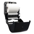 Paper Towel Holders | San Jamar T8000REBK 9.1 in. x 14.4 in. x 11.8 in. Ecological Automatic Towel Dispenser - Black image number 2