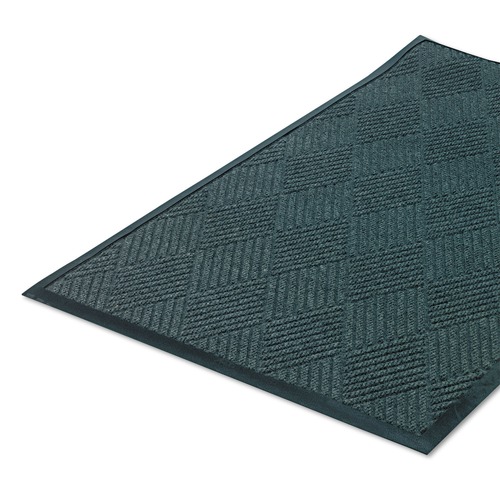 Office Chair Mats | Crown S1 R310ST 36 in. x 120 in. Polypropylene, Super-Soaker Diamond Mat - Slate image number 0