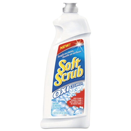 Dish Soaps | Soft Scrub 23400021963 24 oz. Bottle Oxi Cleanser - Clean Scent (9/Carton) image number 0