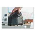 Pencil Sharpeners | X-ACTO 1670X Model 1670 School Pro AC-Powered 4 in. x 7.5 in. x 7.5 in. Classroom Electric Pencil Sharpener - Black/Gray/Smoke image number 4