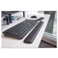 Mouse Pads & Wrist Support | 3M WR85B 19 in. x 2 in. x 0.75 in. Gel Keyboard Wrist Rest - Solid Black image number 3