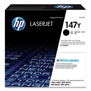 HP W1470Y 147Y Extra High-Yield Original Laser Toner Cartridge - Black