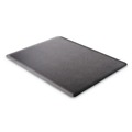 Office Chair Mats | Deflecto CM24242BLKSS Ergonomic 53 in. x 45 in. Sit Stand Mat - Black image number 2