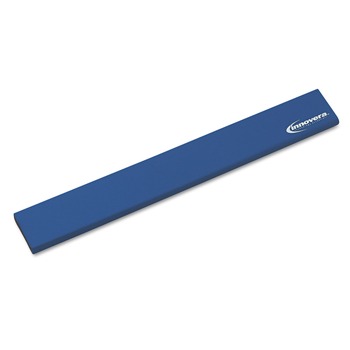 Innovera IVR52457 Latex-Free Keyboard Wrist Rest - Blue