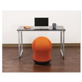 Office Chairs | Safco 4760OR Zenergy 250 lbs. Capacity Swivel Ball Chair - Orange/Black image number 1