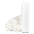 Trash Bags | Inteplast Group S434822N 43 in. x 48 in. 56 gal 22 mic Interleaved Roll High-Density Commercial Can Liners - Natural (25 Bags/Roll, 8 Rolls/Carton) image number 2