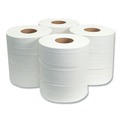 Toilet Paper | Morcon Paper M99 3.3 in. x 1,000 ft 2-Ply Septic Safe Bath Tissue - Jumbo White (12/Carton) image number 1