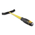 Brooms | Rubbermaid Commercial 2186280 Maximizer 24 in. Polypropylene Bristles Push-to-Center Broom - Yellow/Black image number 2