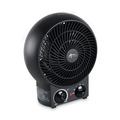 Heaters | Alera ALEHEFF10B 1500 Watts 8.25 in. x 4.37 in. x 9.5 in. Heater Fan - Black image number 1