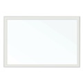 White Boards | U Brands 2071U00-01 30 x 20 Magnetic Dry Erase Board with Decor Frame - White Surface/White Wood Frame image number 0