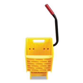 Rubbermaid Commercial 2064915 WaveBrake 2.0 Plastic Side-Press Wringer - Yellow