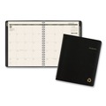 Notebooks & Pads | AT-A-GLANCE 70120G05 8.75 in. x 7 in. 12-Month (Jan to Dec) 2025 Recycled Monthly Planner with Perforated Memo Section - Black Cover image number 1