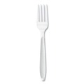 Cutlery | SOLO HSWFX-0007 Impress Heavyweight Full-Length Polystyrene Fork - White (100/Box, 10 Boxes/Carton) image number 0