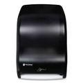 Paper Towel Holders | San Jamar T1400TBK 11.75 in. x 9 in. x 15.5 in. Smart System with iQ Sensor Towel Dispenser - Black Pearl image number 0