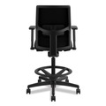 Office Chairs | HON HITSMS1AHIMCU10BLSBT Ignition 2.0 23 in. to 32 in. Seat Height Supports Up to 300 lb Ilira-Stretch Mesh Back Task Stool - Black image number 6