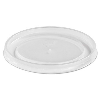 Chinet 89112 16 oz. - 32 oz. Plastic High Heat Vented Lid - White (50/Bag, 10/Bags Carton)