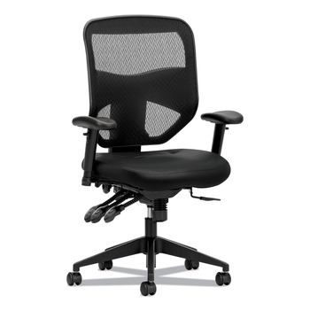 HON BSXVL532SB11 250 lbs. Capacity 17 in. to 21 in. Seat Height Prominent Mesh High-Back Task Chair - Black