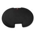 Office Chair Mats | Floortex FCA5XBK2535 AFS-TEX 5000 26 in. x 36 in. Anti-Fatigue Bespoke Mat - Midnight Black image number 1