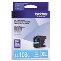 Ink & Toner | Brother LC103C LC103C Innobella 600 Page-Yield High-Yield Ink - Cyan image number 0