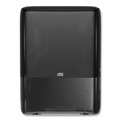 Paper Towel Holders | Tork 552538 PeakServe Continuous 14.44 x 3.97 x 19.3 Hand Towel Dispenser - Black image number 0