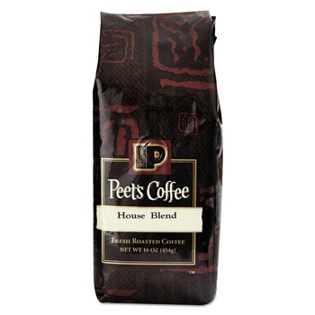 Peet's Coffee & Tea 501619 1 lb. Bag House Blend Ground Bulk Coffee