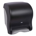 Paper Towel Holders | Tork 86ECO 11.78 in. x 9.12 in. x 14.39 in. Electronic Translucent Smoke Hand Towel Dispenser image number 0