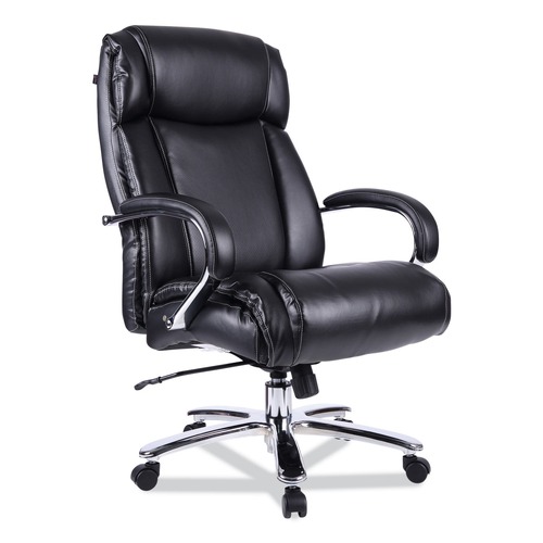 Office Chairs | Alera ALEMS4419 Maxxis Series Big/Tall Bonded Leather Chair - Black/Chrome image number 0